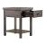 Modern Farmhouse Wood Side Table with Storage Drawer