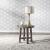 Modern Farmhouse Round Splay Leg Wood End Table