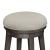 Modern Farmhouse Swivel Counter Stool | Upholstered Seat
