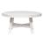 Modern Farmhouse Splay Leg Coffee Table Set | Distressed White