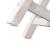 Modern Farmhouse Splay Leg Coffee Table Set | Distressed White