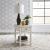 Modern Farmhouse Splay Leg Coffee Table Set | Distressed White