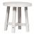 Modern Farmhouse Splay Leg Coffee Table Set | Distressed White