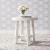 Modern Farmhouse Round Wood Splay Leg End Table