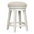 Modern Farmhouse Fabric/Wood Console Swivel Stool