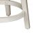 Modern Farmhouse Fabric/Wood Console Swivel Stool