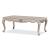 Camilla Marble Wood Rectangular Coffee Table