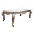 Emily Marble Wood Rectangular Coffee Table