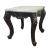 Aroma Marble Wood Square End Table