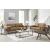 Telora Polyester/PU Sofa