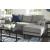 Hazela Polyester L-Shaped Sectional Sofa w/Right Arm Chaise Facing