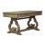 Simply Elegant Wood Writing Desk | Heathered Taupe