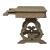 Simply Elegant Wood Writing Desk | Heathered Taupe