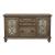Simply Elegant Wood/Glass Credenza w/3 Drawers & 2 Doors