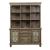 Simply Elegant Wood Writing Desk | Heathered Taupe