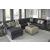 Eltmann 4-Piece Polyester U-Shaped Sectional w/Left Arm Chaise Facing