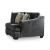 Eltmann 3-Piece Polyester Curved Sectional w/Right Arm Cuddler Facing