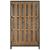 Libations Wood/Metal Locker w/2 Doors & 4 Drawers