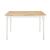 Taffee Wood Rectangle Dining Table
