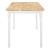 Taffee Wood Rectangle Dining Table