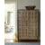 Libations Wood/Metal Locker w/2 Doors & 4 Drawers