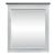 Allyson Park Rectangular Glass/Wood 36-Inch Crown Mirror