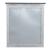 Allyson Park Rectangular Glass/Wood 36-Inch Crown Mirror