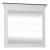 Allyson Park Rectangular Glass/Wood 45-Inch Crown Mirror