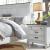 Allyson Park Wood Night Stand w/Charging Station & 3 Drawers