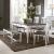 Allyson Park Wood Dining Set with 4 Drawers