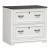 Allyson Park Wood Office Set | 7-Drawer Desk & Hutch
