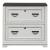 Allyson Park Wood Office Set | 7-Drawer Desk & Hutch