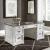 Allyson Park Wood Office Set | 7-Drawer Desk & Hutch