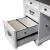Allyson Park Wood Office Set | 7-Drawer Desk & Hutch