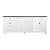 Allyson Park Wood/Glass Entertainment TV Stand w/2 Drawers & 2 Doors