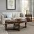 Allington Oval Wood Cocktail Table Set w/ End Tables