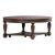 Allington Oval Wood Cocktail Table w/Casters