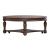Allington Oval Wood Cocktail Table w/Casters