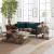 City Scape 3-Piece Wood Storage Coffee Table Set | Beige