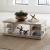 City Scape 3-Piece Wood Storage Coffee Table Set | Beige