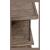 City Scape Rectangular Wood Storage Chair Side Table