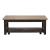 Heatherbrook Rectangular Wood Cocktail Table w/Casters