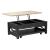 Heatherbrook Rectangular Wood Lift Top Cocktail Table w/Casters