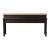 Heatherbrook Rectangular Wood Console Bar Table w/Charging Station