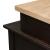 Heatherbrook Rectangular Wood Console Bar Table w/Charging Station