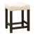 Heatherbrook Polyester/Wood Console Stool