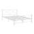 Hart Metal Platform Bed, Queen Size