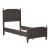Cottage View Melamine/Wood Panel Headboard & Footboard, Twin Size