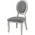 Siobhan Fabric/Wood Dining Side Chair, Set of 2
