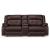 Punch Up 3-Piece Polyester/PU Power Reclining Loveseat w/Console